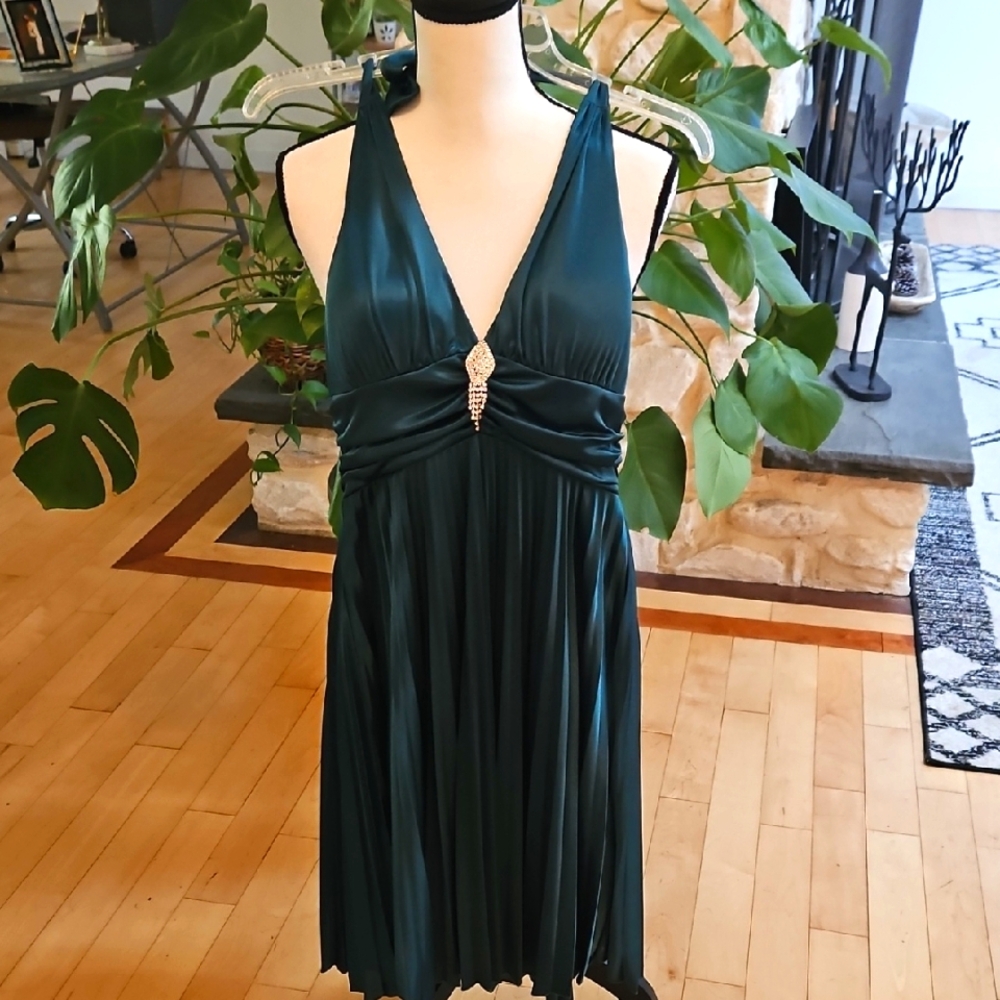 Y2K My Michelle Cocklily Satin Dress